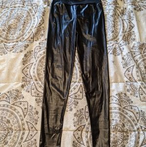 FB faux leather leggings NWOT